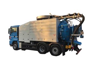 Tank truck ATRIK type KA for sewage cleaning - canal jet