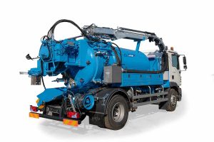 Tank truck ATRIK type KA for sewage cleaning - canal jet