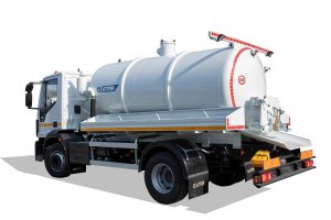 Tank truck ATRIK type FE for collection (suction) and disposal of faeces