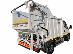 Garbage truck ATRIK type MS with discharge via waste disposal