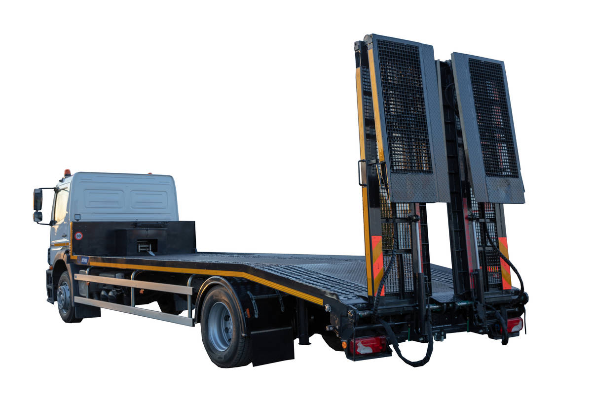 Truck - platform for transportation of vehicles ATRIK type PL