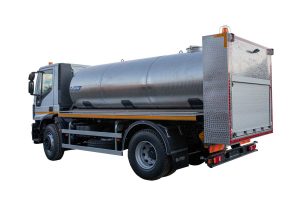Tank truck type ATRIK PRA for transport of drinking water and road washing