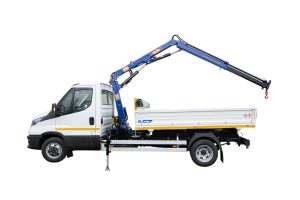 Tipper vehicle ATRIK KIP 3 with crane