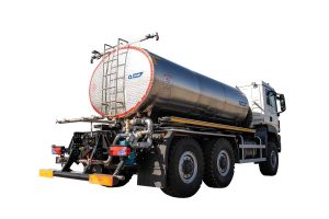 Tank truck ATRIK PRA for water transport and road washing