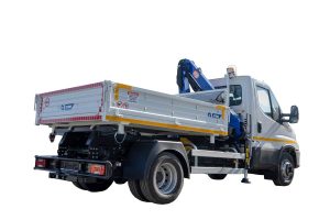 Tipper vehicle ATRIK KIP 2 with crane