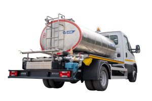 Tank truck ATRIK PRA for water transport and road washing