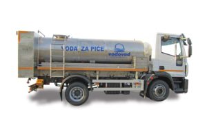Tank truck ATRIK type PV for transport and distribution of drinking water