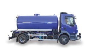 Tank truck ATRIK type PRA for transport of water and washing of roads