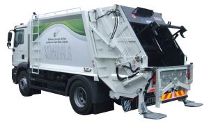 Vozilo za odvoz smeća ATRIK tip R3PL ŠO po principu potisne ploče